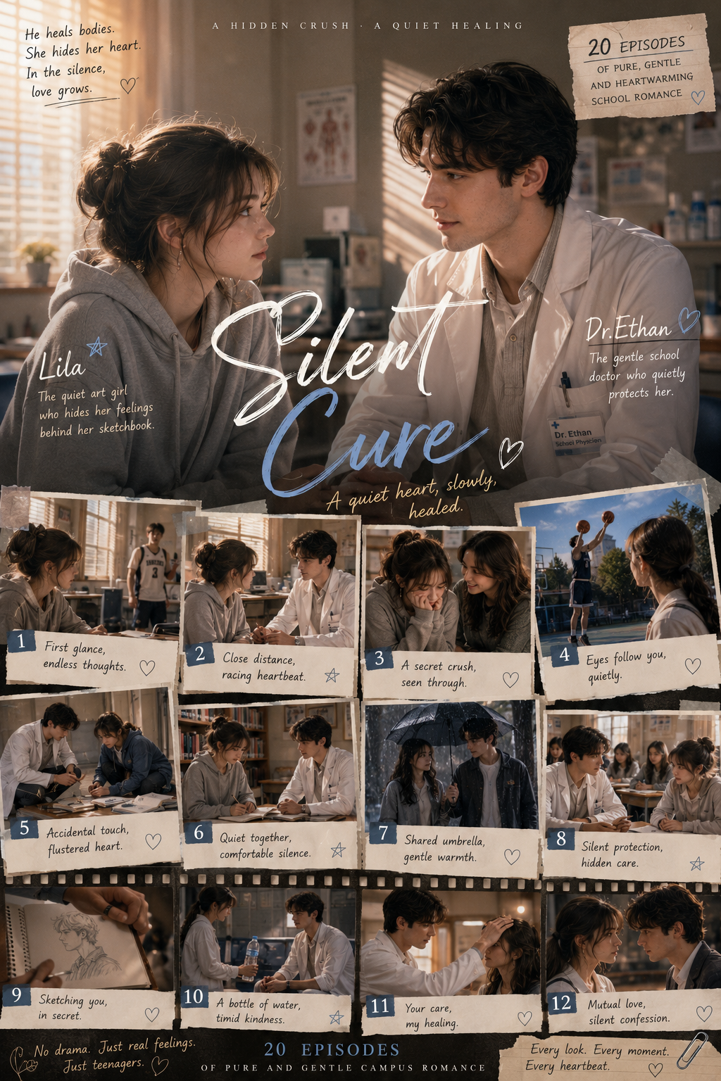 短剧海报：Silent Curve